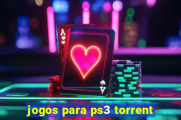 jogos para ps3 torrent